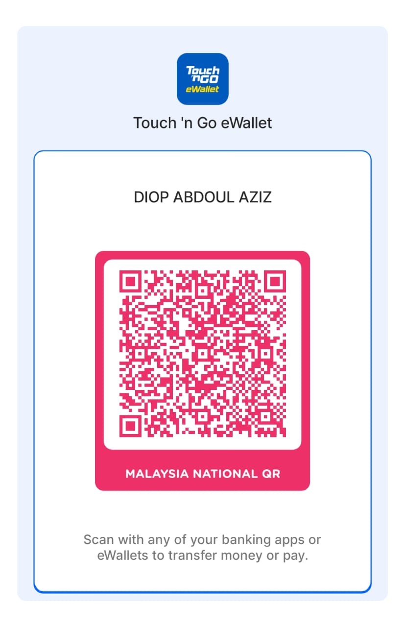 Touch 'n Go Payment QR